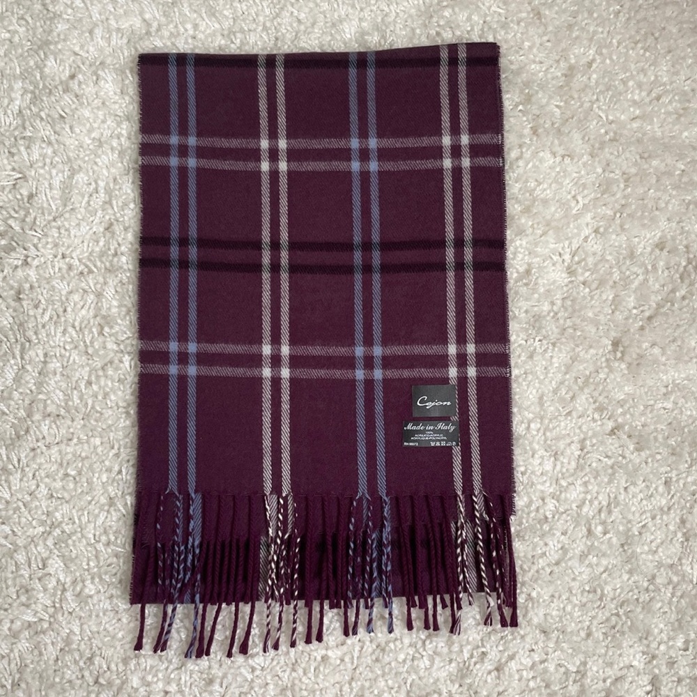 Cejon • 100% Acrylic Plaid Scarf